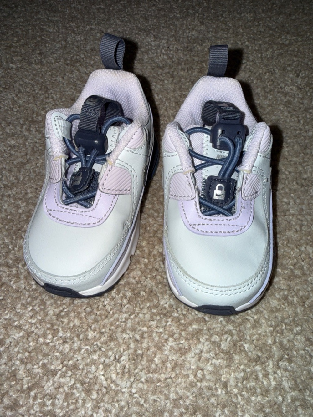 Toddler Nike AIR MAX 90 TOGGLE TD 'PURE PLATINUM